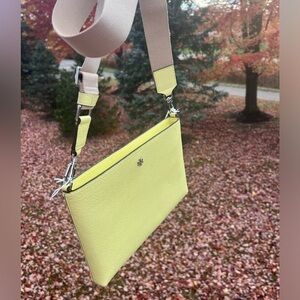 TORY BURCH • BLAKE SWINGPACK NET PASTEL YELLOW